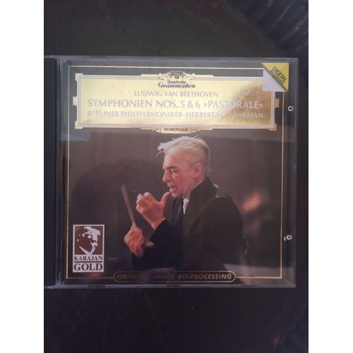 Ludwig Van Beethoven Symphonie N°5 En Do Mineur Op 67 Dite Du Destin + Symphonie N°6 Pastorale En Fa Majeur Op 68 Par Berliner Philharmoniker Orchestre Philharmonique De Berlin Dir Herbert Von Karajan