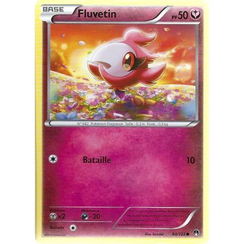 Carte Pokemon - Fluvetin - Pv 50 - 84/122 - Commune - Vf