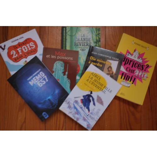 Lot De 7 Livres Du Prix Des Incorruptibles 2016 2017 Sélection Cm2/6ème