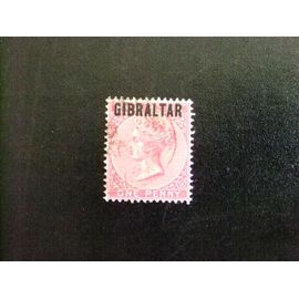 Gibraltar 1886 La Reine Victoria Yvert Nº 2 º Fu