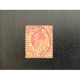 Gibraltar 1903 Roi Edouard Vii Yvert Nº 38 º Fu