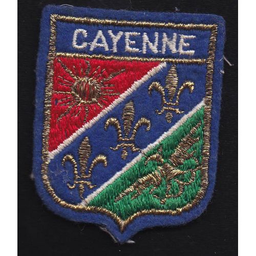 Ecusson Application Mercerie Cayenne