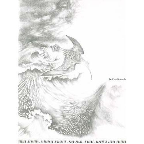 Catalogue D'oiseaux 1er Livre Pour Piano