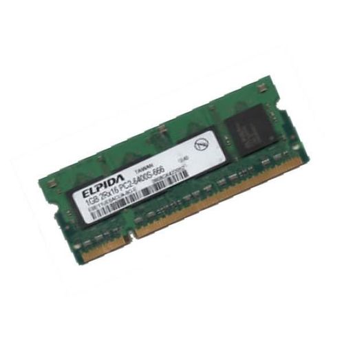 RAM PC Portable SODIMM EBE21UE8ACUA-8G-E DDR2 800Mhz 2Go PC2-6400S CL6