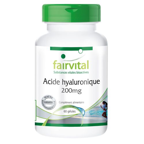 Acide Hyaluronique 200mg - 60 Gélules - Fairvital 