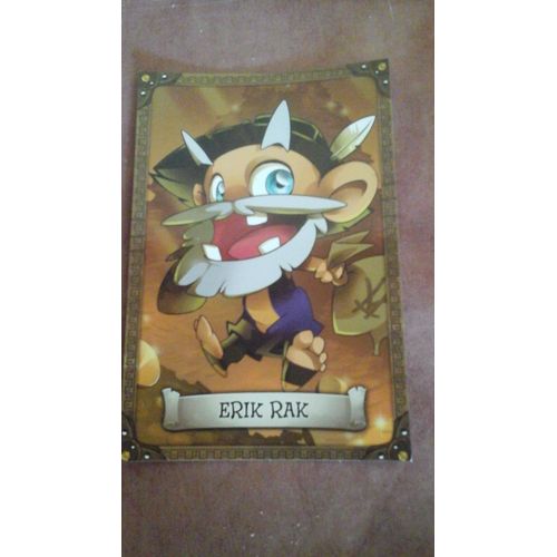 Erik Rak Carte De Figurine De Krosmaster Ankama