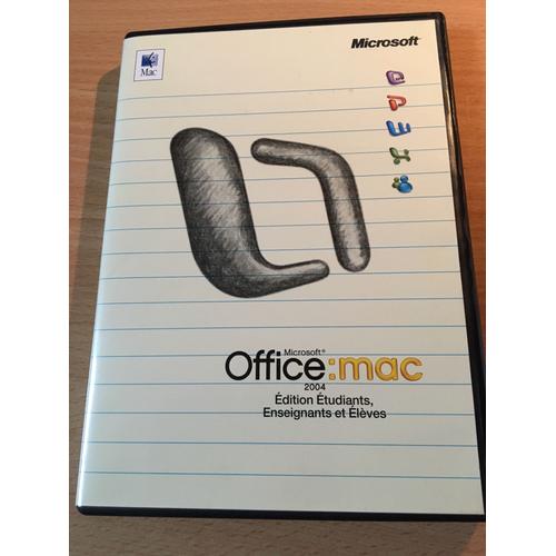 Microsoft Office : Mac 2004 Edition Etudiants Enseignants Et Eleves