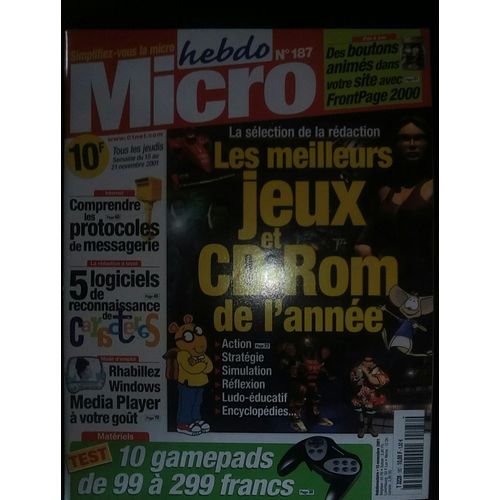 Micro Hebdo 187 