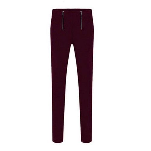 Pantalon Legging Bordeaux A Zips T40
