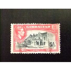 Gibraltar 1938 - 47 Palais Du Gouvernement George Vi Yvert Nº 112 º Fu