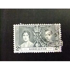 Gibraltar 1937 Couronnement De George Vi Yvert Nº 100 º Fu
