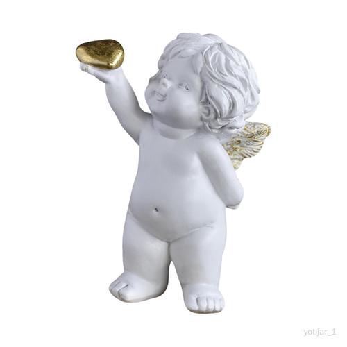 Statue de bébé ange, décoration européenne de pour la décoration D Style D