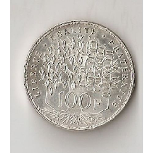 Pièce 100 Francs En Argent Panthéon 1983