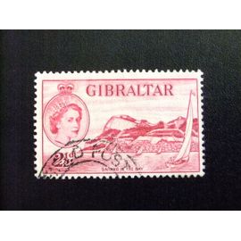 Gibraltar 1953 Voiliers De Sport Dans La Baie Yvert Nº 134 º Fu