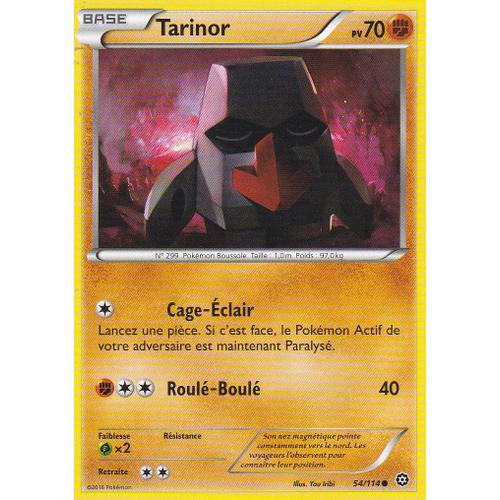 Carte Pokemon - Tarinor - 54/114 - Offensive Vapeur -