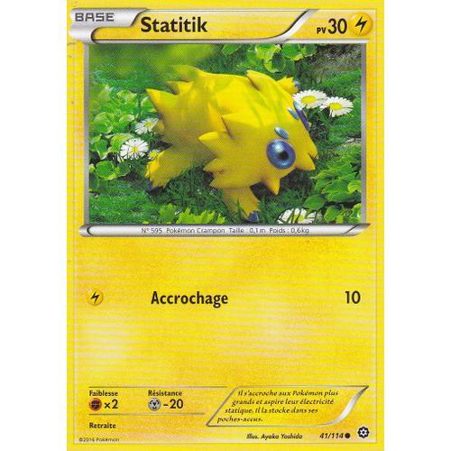Carte Pokemon - Statitik - 41/114 - Offensive Vapeur -