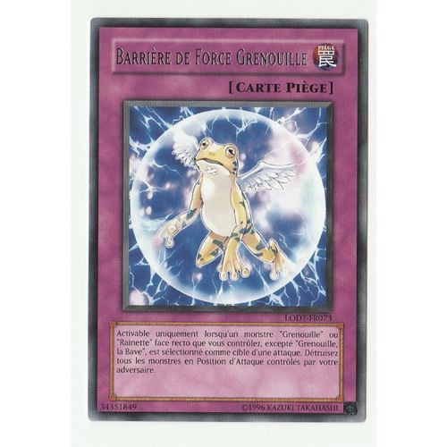 Yu-Gi-Oh! - Lodt-Fr073 - Barrière De Force Grenouille - Rare