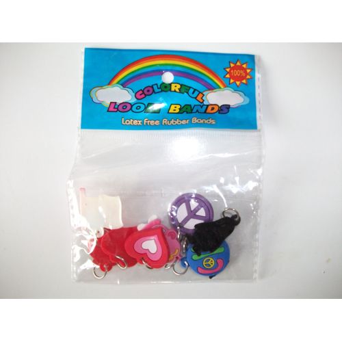 Lot De 10 Breloques En Plastique Loom Bands