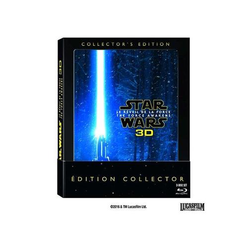 Star Wars 7 : Le Réveil De La Force - Édition Collector Blu-Ray 3d + Blu-Ray