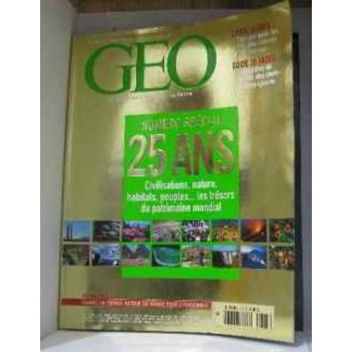 Geo 301  Numéro Spécial 25 Ans