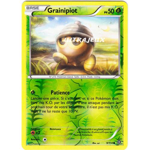 Pokémon - 9-R/114 - Grainipiot - Reverse