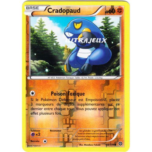 Pokémon - 58-R/114 - Cradopaud - Reverse