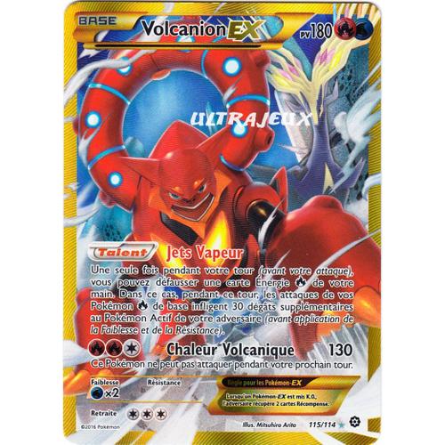 Pokémon - 115/114 - Volcanion Ex - Xy - Offensive Vapeur - Secret Rare