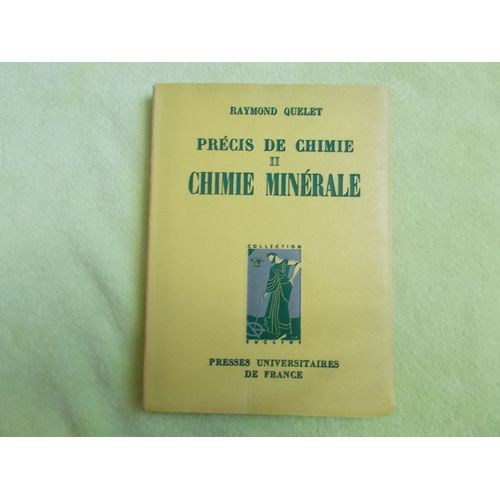 Précis De Chimie. Tome 2. Chimie Minérale.