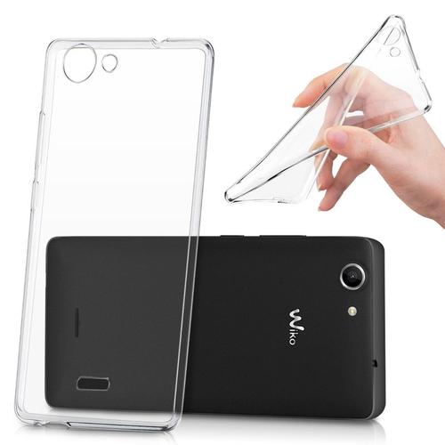 Wiko Pulp/ Pulp 4g: Housse Coque Tpu Silicone Gel Souple Translucide Ultra Fine - Transparent