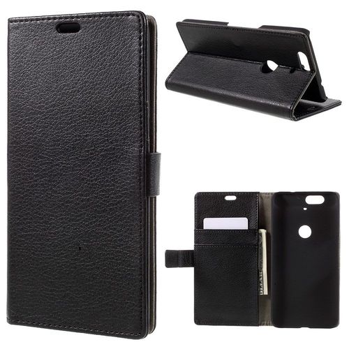 Etui En Pu Pour Huawei Nexus 6p - Noir