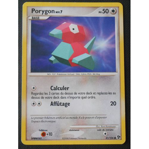 Pokémon - Porygon - Duels Au Sommet 81/106