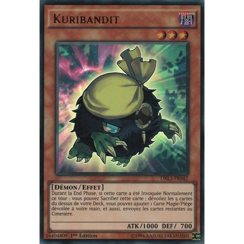 Carte Yu-Gi-Oh - Kuribandit - Drl3-Fr042 Ultra Rare 1ère Edition