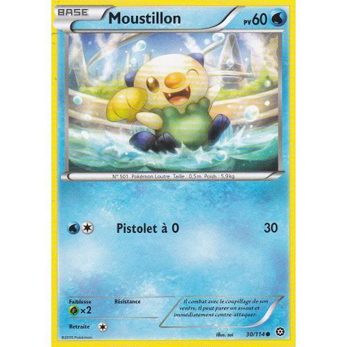 Carte Pokemon - Moustillon - 30/114 - Offensive Vapeur -