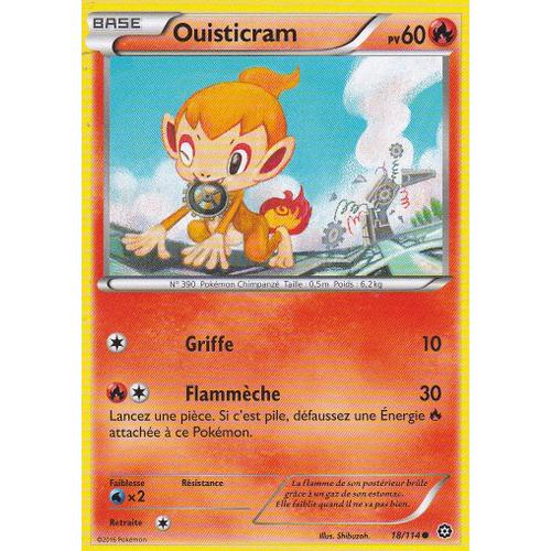 Carte Pokemon - Ouisticram - 18/114 - Offensive Vapeur -
