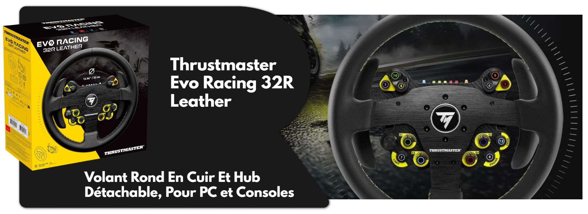 Volant Thrustmaster EVO Racing 32R Leather image 1 | Rakuten