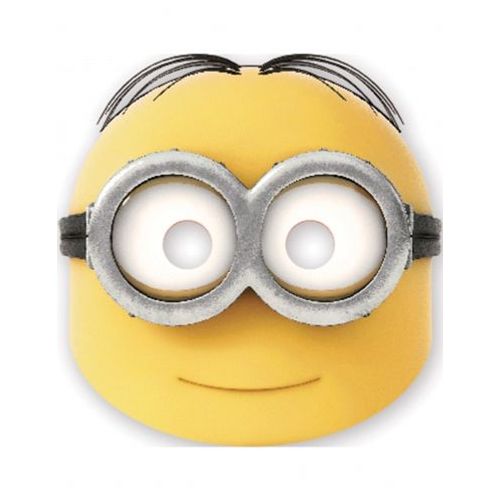 6 Masques En Carton Dave Lovely Minions?,