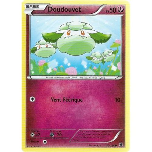 Carte Pokemon - Doudouvet - Pv 50 - 70/124 - Commune - Vf