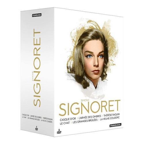 Simone Signoret : Casque D'or + Thérèse Raquin + L'armée Des Ombres + Le Chat + + La Veuve Couderc Les Granges Brûlées - Pack