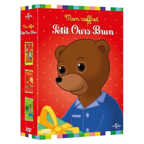 Petit Ours Brun - Coffret : Petit Ours Brun Veut S'habiller Tout Seul, Petit Ours Brun Jardine, Le Noël De Petit Ours Brun - Pack