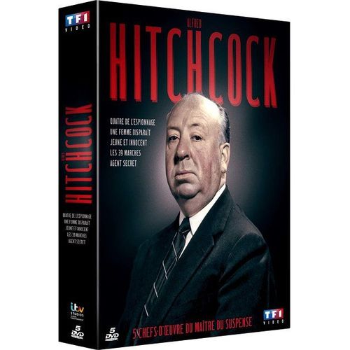Hitchcock - Le Maître Du Suspense : Les 39 Marches + Quatre De L'espionnage + Agent Secret + Jeune Et Innocent + Une Femme Disparaît - Pack