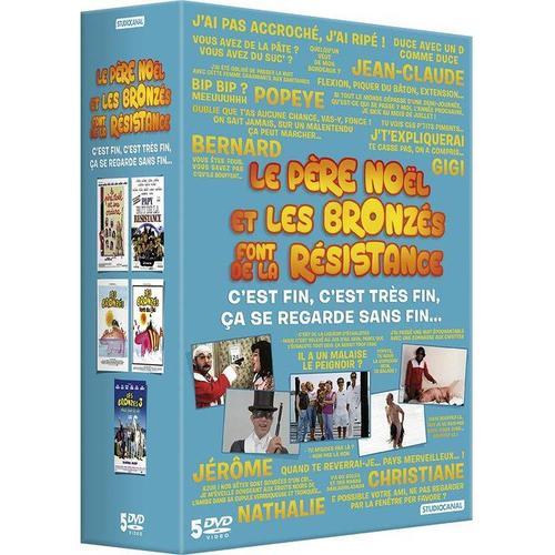 Le Père Noël Et Les Bronzés Font De La Résistance - Coffret : Le Père Noël Est Une Ordure + Papy Fait De La Résistance + Les Bronzés + Les Bronzés Font Du Ski + Les Bronzés 3