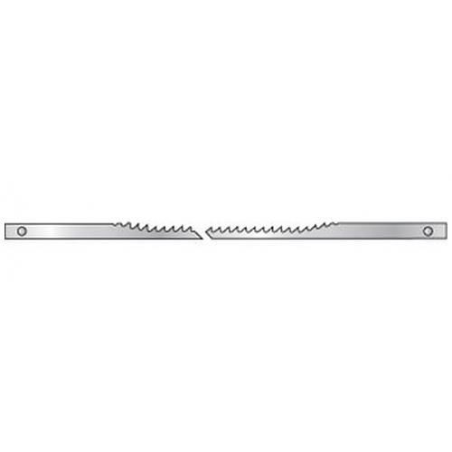 BLISTER 12 LAMES A CHANTOURNER 127X3.00X0.5 2.75DPC (AVEC ERGOTS) LEMAN