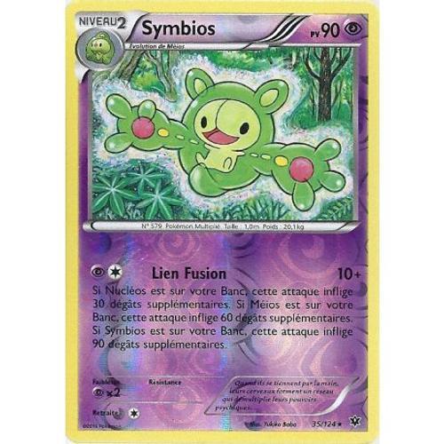 Carte Pokemon - Symbios - Pv 90 - 35/124 - Holo Reverse - Vf
