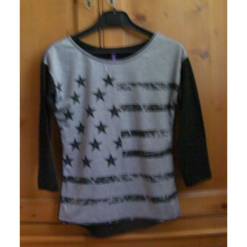 T-Shirt Gémo Polyester 12 Ans Gris