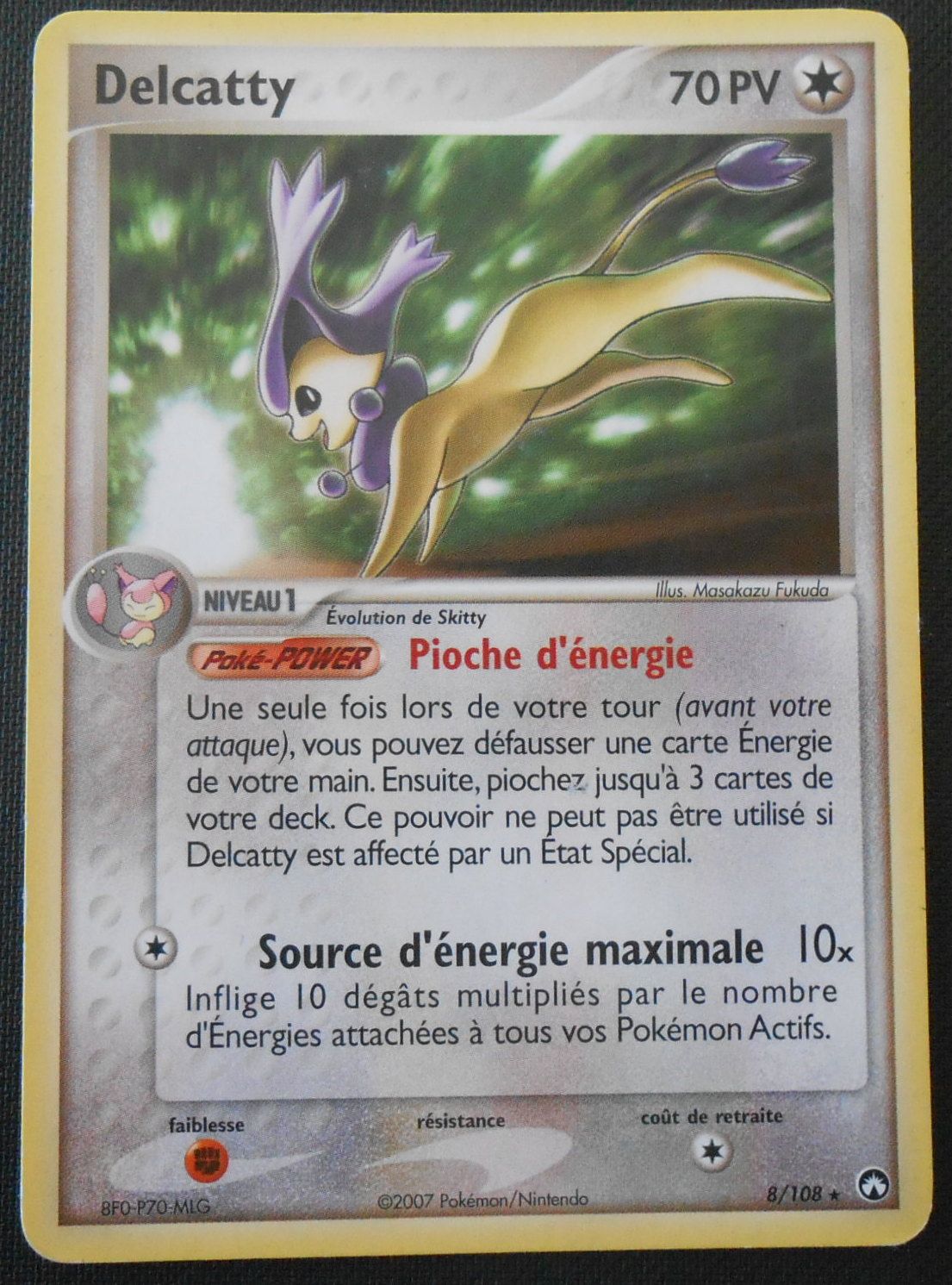 Delcatty 70pv 8/108 - Ex Gardiens Du Pouvoir - Vf