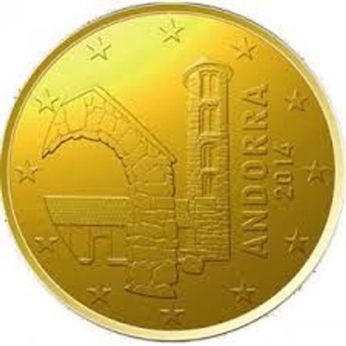 Andorre Pièce De 50 Centimes D'euro