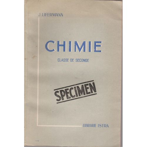 Chimie Classe De Seconde