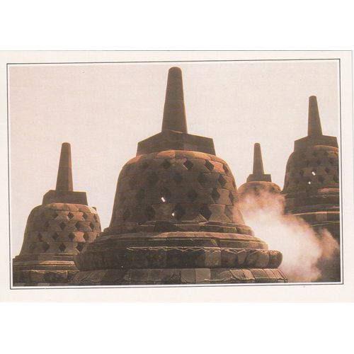 Java, " Le Temple De Borobudur ", Indonésie.