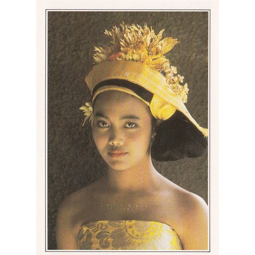 Bali, " Fête Au Temple De Den Pasar ".