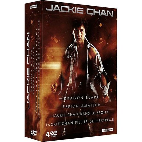 Jackie Chan - Espion Amateur + Jackie Chan Dans Le Bronx + Jackie Chan Sous Pression + Dragon Blade - Pack